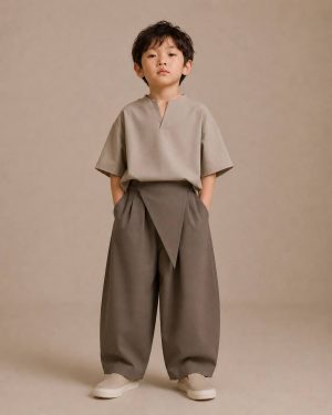 Anishmai Vizon Erkek Çocuk Modern Takım - Erkek Çocuk